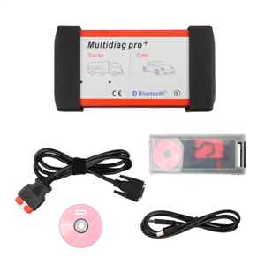 Multidiag Pro+ V2021.11/2017.R3 for Cars/Trucks and OBD2 with 4GB Memory Card and Bluetooth