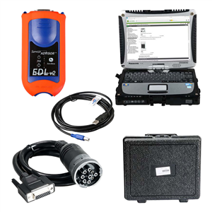 John Deere Service Advisor EDL V2 Electronic Diagnostic Tool Plus Panasonic CF19 I5 Laptop With V5.3.225 AG+ CF Software