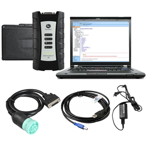 John Deere Service Advisor EDL V3 Electronic Data Link Diagnostic Tool With V5.3.225 AG+ CF Software Plus Lenovo T420 Laptop