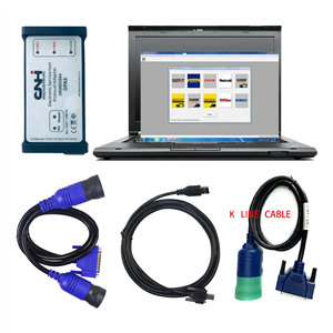 New Holland Electronic Service Tools CNH EST 9.8 Kit Diagnostic Tool With ETimGo Repair Manual Plus Lenovo T450