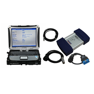 Original DAF PACCAR Truck Diagnostic Scanner DAF VCI-560 MUX with Panasonic CF19 Laptop and Davie XDC II 5.6.1