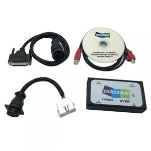 Doosan Excavator Inspection Diagnostic Tool DDT SCR DPF G2 Scan DCU ECU DMS-5 Hardware + Software Version 1.6.3 2016.09