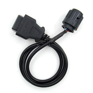 For BMW Motorcycles 10 Pin Adapter ICOM-D Cable For BMW 10Pin To 16Pin OBD2 Diagnostic Connector Motobikes OBD 2 Extension Cable