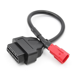 New OBD 16pin To 6 Pin Connector for Honda Motorcycle Country For OBD2 6Pin Locomotive Auto Diagnostic Scanner Adapter Cable