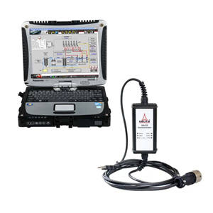 Deutz Diagnose Kit For Deutz Engine Communicator Deutz Decom Truck Diagnostic Scanner Plus Panasonic CF19 I5 Laptop