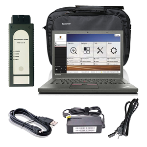Porsche Piwis 3 Tester III Diagnostic Tool V43.300.022 + V38.250.000 Software Plus Lenovo T440 256G SSD I5 Laptop