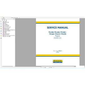 NEW HOLLAND Service Manuals DVD [10.2018] 30.4GB