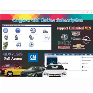 GM Online Subscription For One Year Work With GM MDI/GM Tech2/VCMII