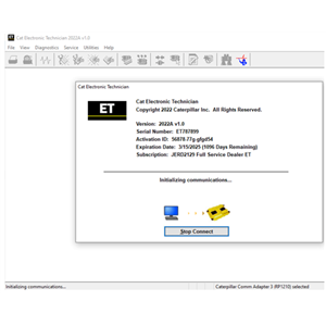 CAT Caterpillar ET 2022A Software Caterpillar Electronic Technician With 1 Time Free Activation