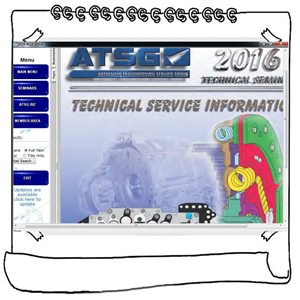 2017 new version ATSG automatic transmission data query system car maintenance software disassembly and assembly instructions in English