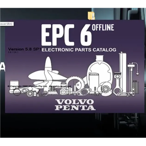 Penta Marine & Industrial Engine EPC 07.2022 Spare Part Catalog for volvo unlimited install