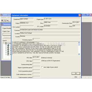 Deutz Serpic spare Parts catalog 2012 Electronic catalog (EPC) for Deutz