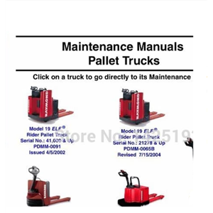 Raymond Maintenance Manual Pallet Trucks