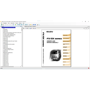 Isuzu CSS-Net World Wide Manual 3.0 Workshop Manual [2021] Offline