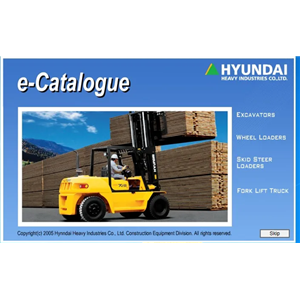 Hyundai Heavy Industries Construction Equipment - Electronic spare parts catalog 2017 for HYUNDAI Cranes, Excavators, Loaders,ForkLifts, Skid Steer Loaders