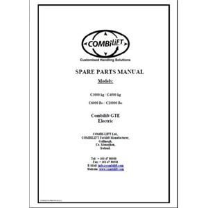 Combilift Forklift Parts catalogs and service manuals 2018