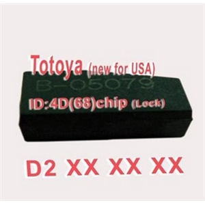 4D68 Duplicabel Chip B2XXX for Toyota/Camry/Corolla 10pcs/lot