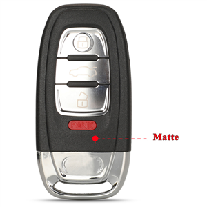 Audi A4l A3 A4 A5 A6 A8 Quattro Q5 Q7 A6 A8 Remote Key Shell Case Fob Replacement Car Key Shell 4 Buttons Mate