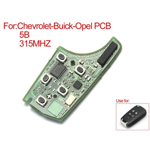 Remote Board 5 Buttons 315MHZ for Chevrolet Buick Opel 5pcs/lot