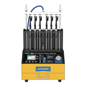 AUTOOL CT500 GDI EFI FEI Fuel Injector Cleaner & Tester Machine 6 Cylinders Fuel Injector Cleaner Tester for Car & Motorcycle