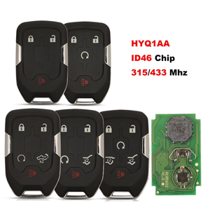 CN014086 Original 23 Button Smart Card Remote Control For Chevrolet Tracker Orlando JM Trax Key 433.92 MHz 4A PCF7938X Chip