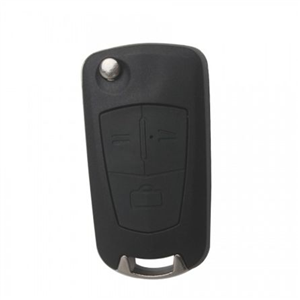 Remote Key Shell 3 Button (HU100A) For Opel Modified Flip 5pcs/lot
