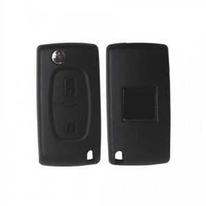 Flip Remote Key 2 Button With ID46 Chip for Peugeot 307