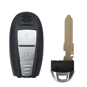 2/3 Button Remote Car Key Shell Fob for Suzuki Swift SX4 Vitara 2010-2016 TS007/TS008 Smart Key Case Cover with Small Key
