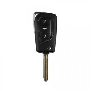 Modified Flip Remote Key Shell 3 Button for Toyota 5pcs/lot