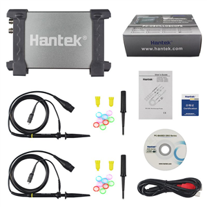 Hantek 6022BE USB Digital Storage Oscilloscope, 48MSa 20MHz s 2-channel USB virtual oscilloscope, used for laptop computers