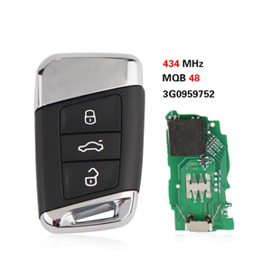 Car Intelligent Keyless Go Smart Remote Key 315/434Mhz MQB48 for VW Passat B8 Magotan Superb A7 Variant 2014-2020