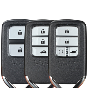 Remote Smart Key Shell For Honda Greiz Fit City Jazz XRV Venzel HRV CRV Civic Accord Odyssey Uncut Blade Fob Car Accessories