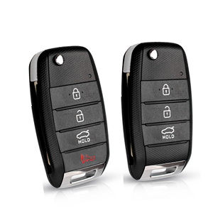 Remote Key Shell Case Car Key Fob TOY40/HYN14 Blade 3/4 Buttons For KIA K3 K2 K5 Rio Sorento Carens Cerato Forte Car