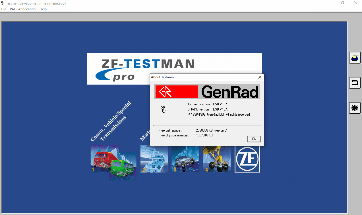 2022.09 ZF Transmission Bus & Truck Diagnostic Software - Latest ZF-Testman Pro Development 10.5