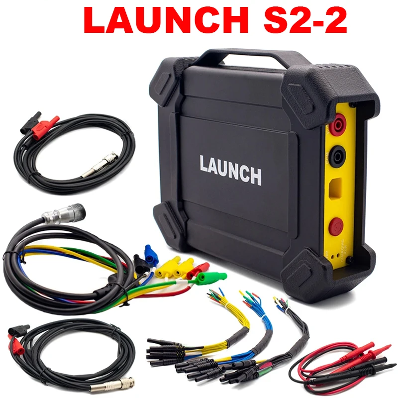 Launch X431 S2-2 Sensor box Tester 2 Channel Oscilloscope Simulator Compatible with X-431 PAD VII X431 PAD V X-431 PAD III V2.0