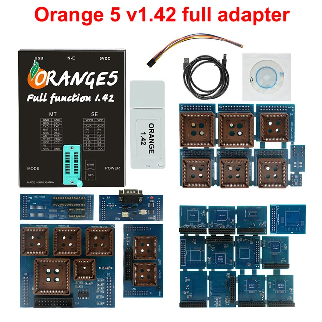 Orange5 Programmer V1.42 Full Activation New Upgraded Orange 5 V1.42 Super Pro Professional ECU Programming Device Repair Tools