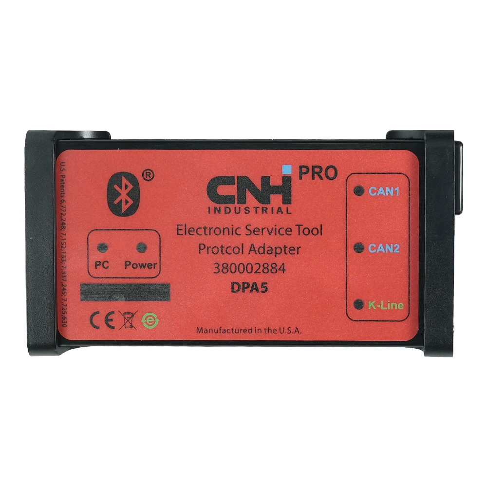 CNH PRO DPA5 PRO (CNH EST 9.5 Engineering Level) Heavy Duty Truck Scanner Code Reader Full System Diagnostic Tool for TrailerBus Wheel Loader Excavator universal connter