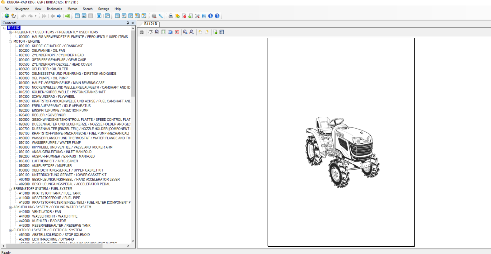 2022 Kubota KDG EPC parts catalog for Agriculture,Excavator Engineering Machinery Vehicles