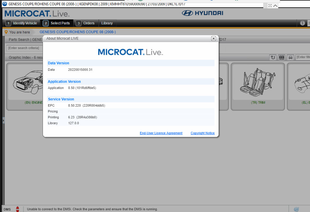 2024.07 Hyundai Microcat V6 EPC Hyundai Spare Parts Catalogue