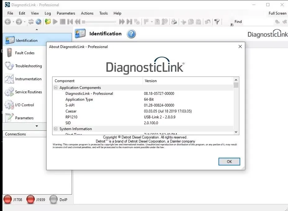 2023 Detroit Diesel Diagnostic Link DDDL 8.18 sp1 Professional Level 10+Troubleshooting 2023.09