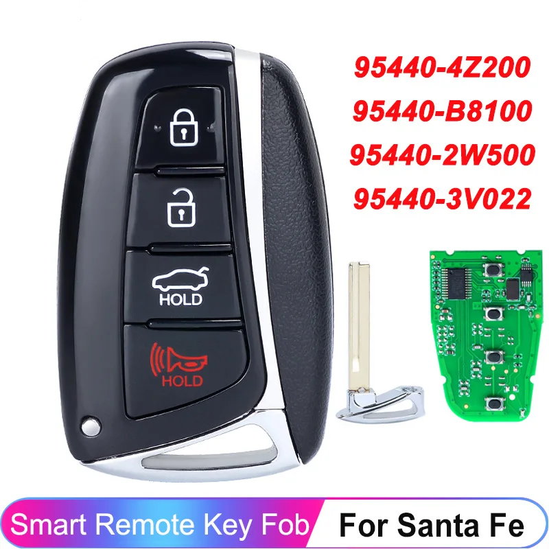 95440-4Z200 SY5DMFNA04 For Hyundai Santa Fe 2013 2014 2015 2016 2017 2018 95440-2W500 95440-B8100 Smart Remote Key 95440-3V022