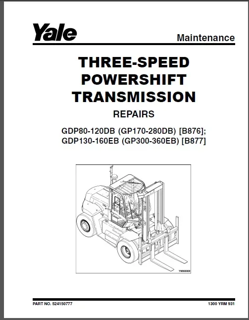 New Yale All Wiring Diagrams and Service Manuals PDF 2023 FULL SET