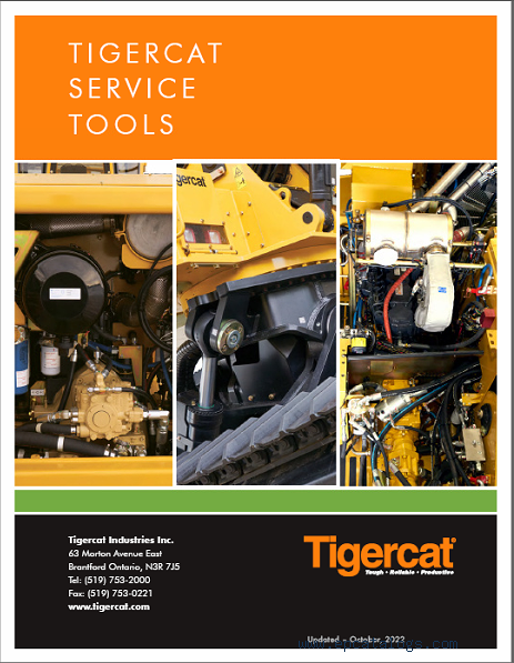 2023.11 Tigercat EPC Parts Catalog & Service Manuals Vmware