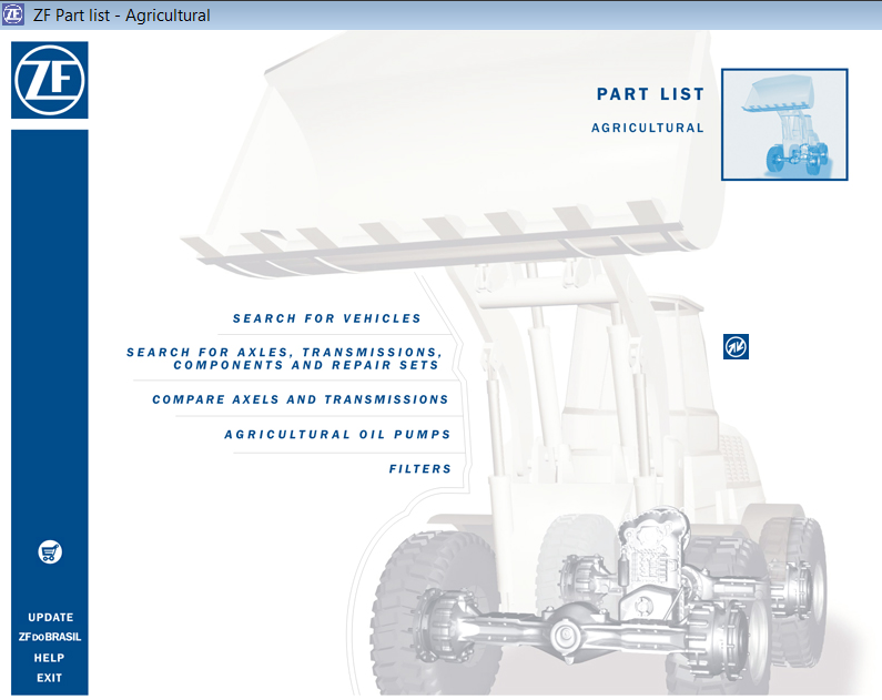 2023.05 ZF Spare Parts Catalog Agricultural EPC