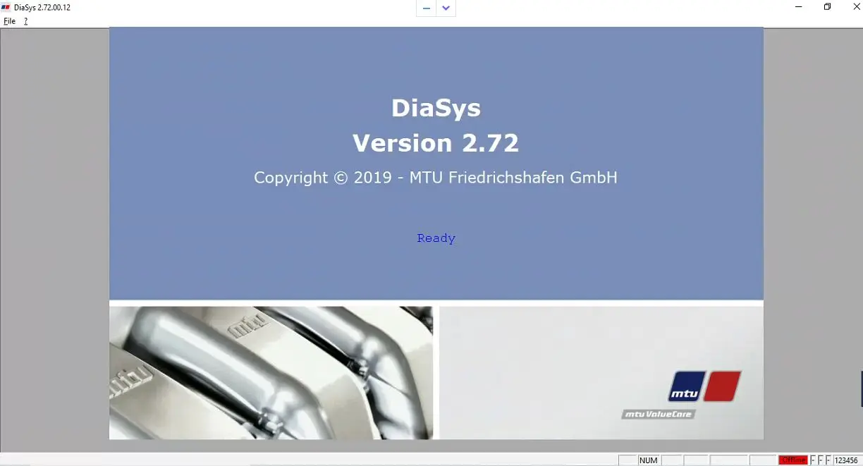 MTU DiaSys 2.72 Diagnostic Software