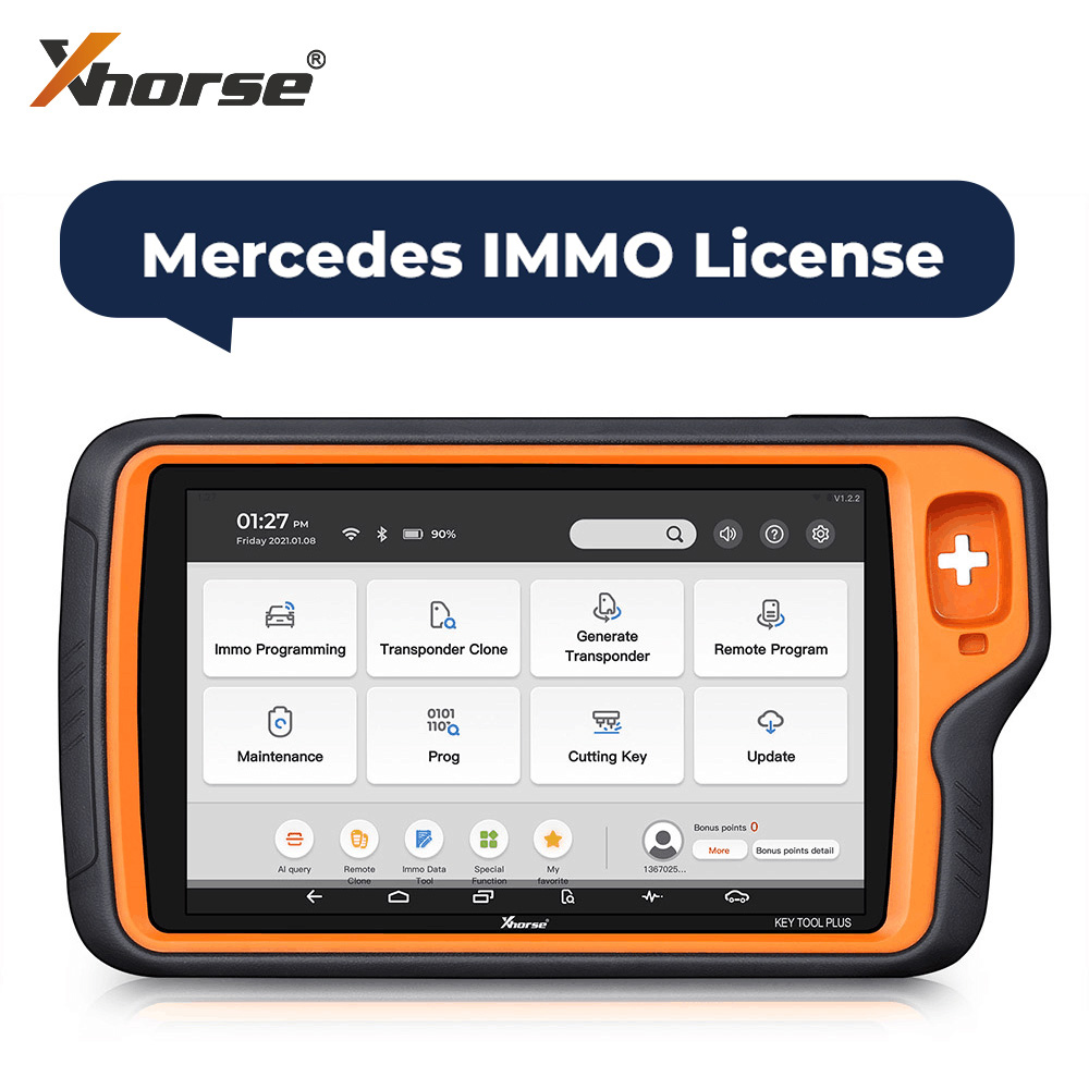 Xhorse Mercedes Benz IMMO Programming Software License Suitable for VVDI Key Tool Plus VAG Version