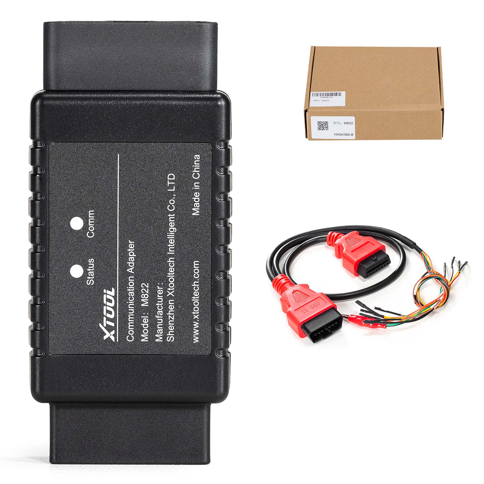 XTOOL M821 M822 Adapter Work with KC501/X100 Pad3/X100 Max Key Programmer For Mercedes-Benz All Keys Lost