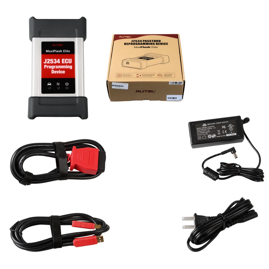 Autel MaxiFlash Elite J2534 ECU Programming Tool Works with Maxisys 908/908P