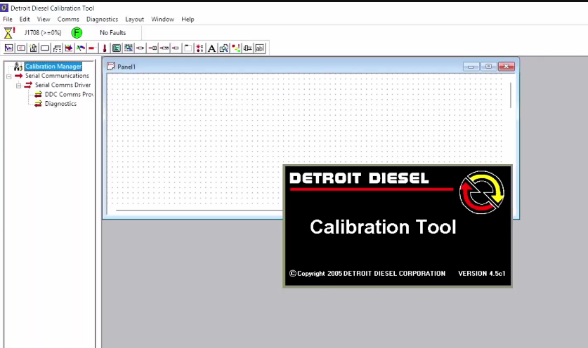 Detroit Diesel Calibration Tool (DDCT) V4.5 English + Calibrations + Metafiles + Crack + Instruction