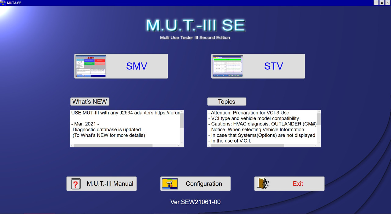 2023.05 MUT-III MUT-III SE Mitsubishi Diagnostic Software +Instruction